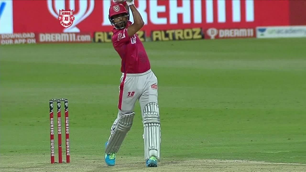 KL Rahul's solid 46(41) background