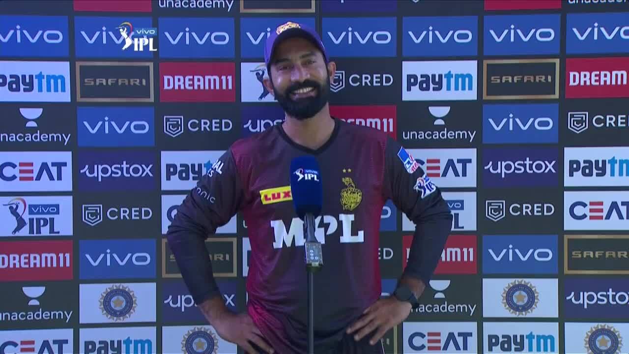 M34: MI vs KKR – Dinesh Karthik Interview