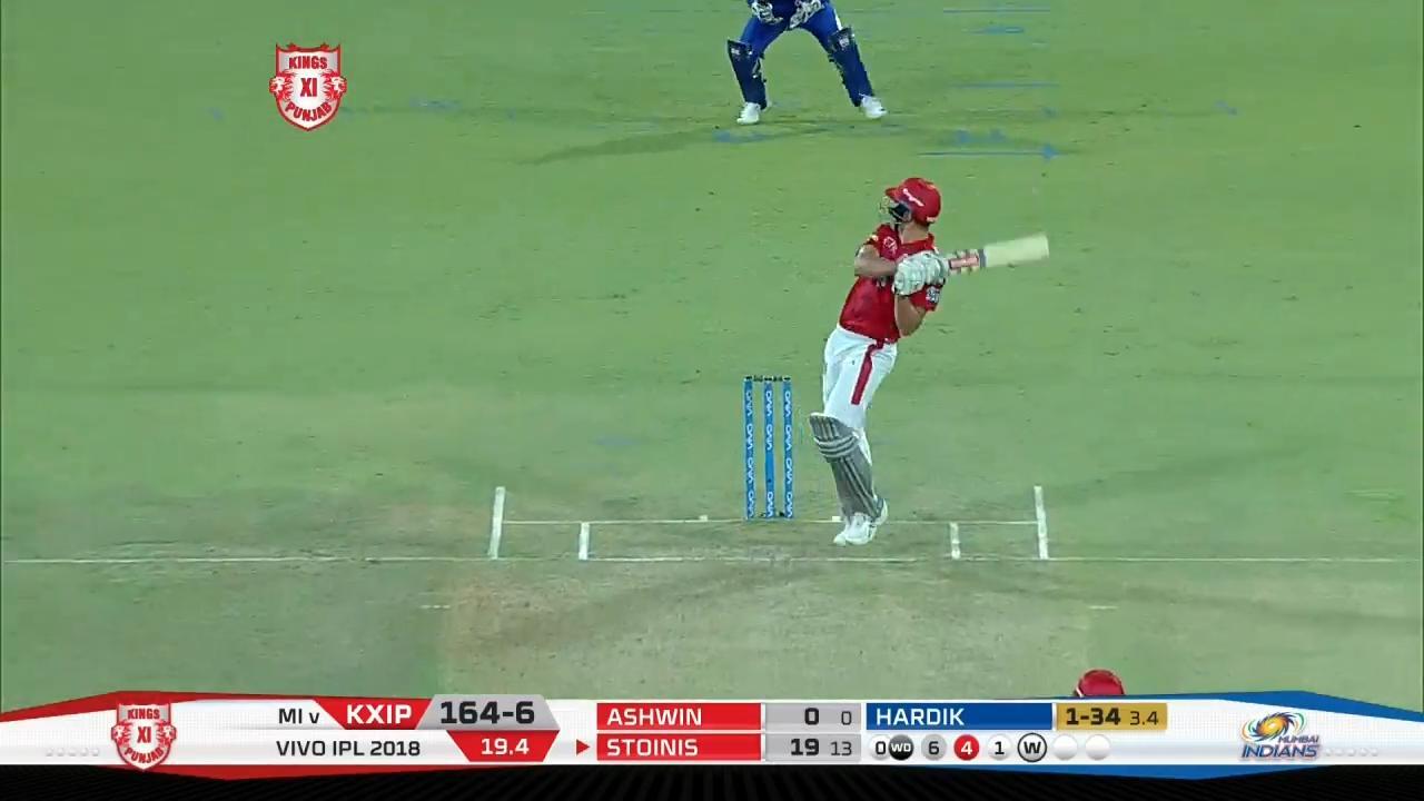 M34: KXIP vs MI – Marcus Stoinis Six