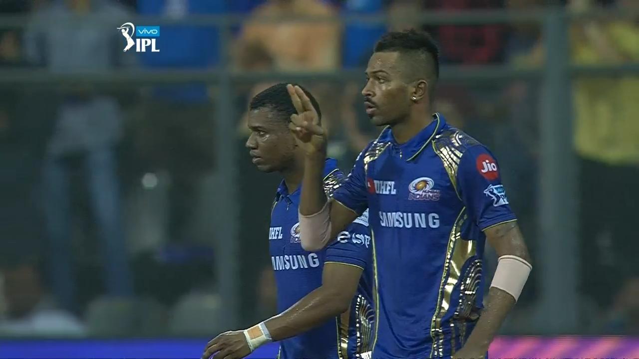 M50: MI vs KXIP – Fall of Wickets