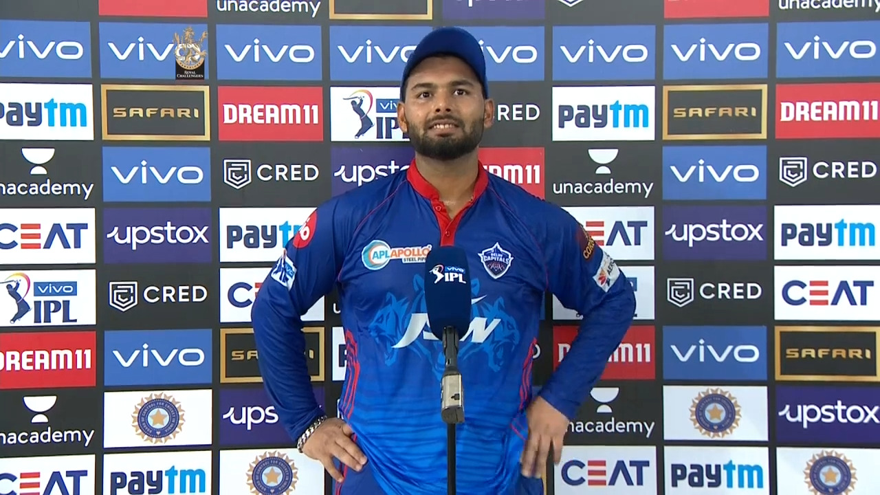 M56: RCB vs DC – Rishabh Pant Interview