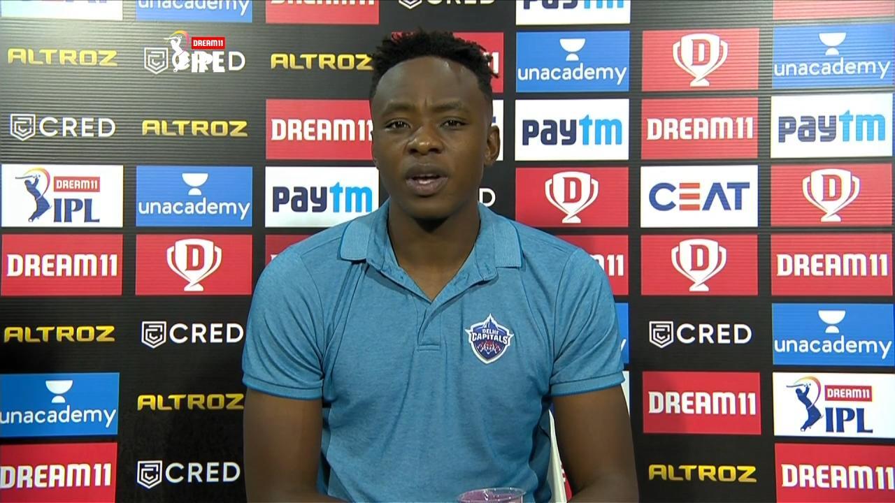 We let it slip the after the start we had: Rabada