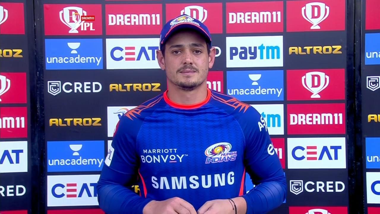 M10: RCB vs MI – Quinton de Kock Interview
