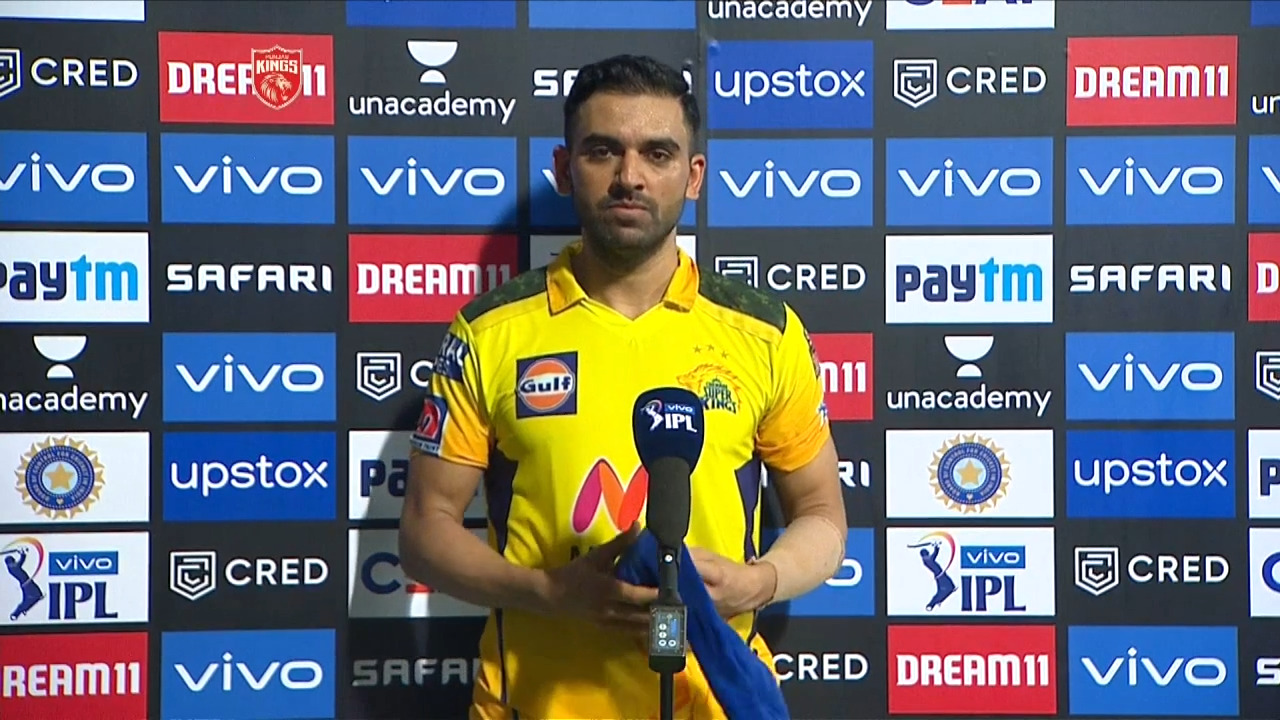 M08: PBKS vs CSK – Deepak Chahar Interview