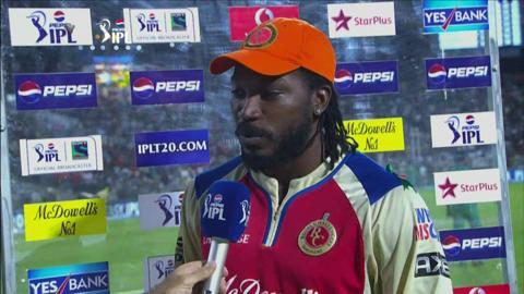 M46: PWI vs RCB – Chris Gayle Interview