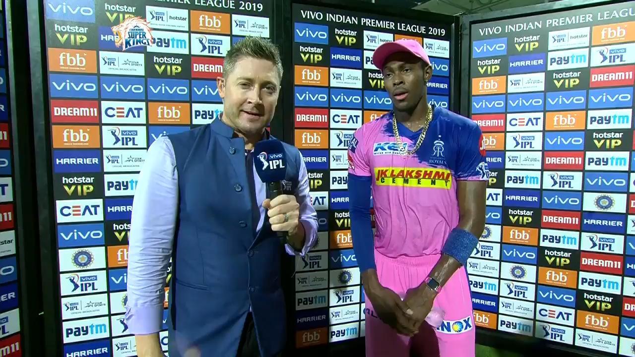 M12: CSK vs RR – Jofra Archer Interview
