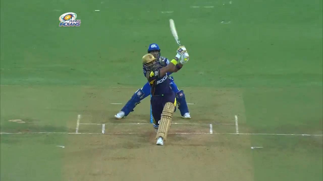M37: MI vs KKR – Robin Uthappa Six