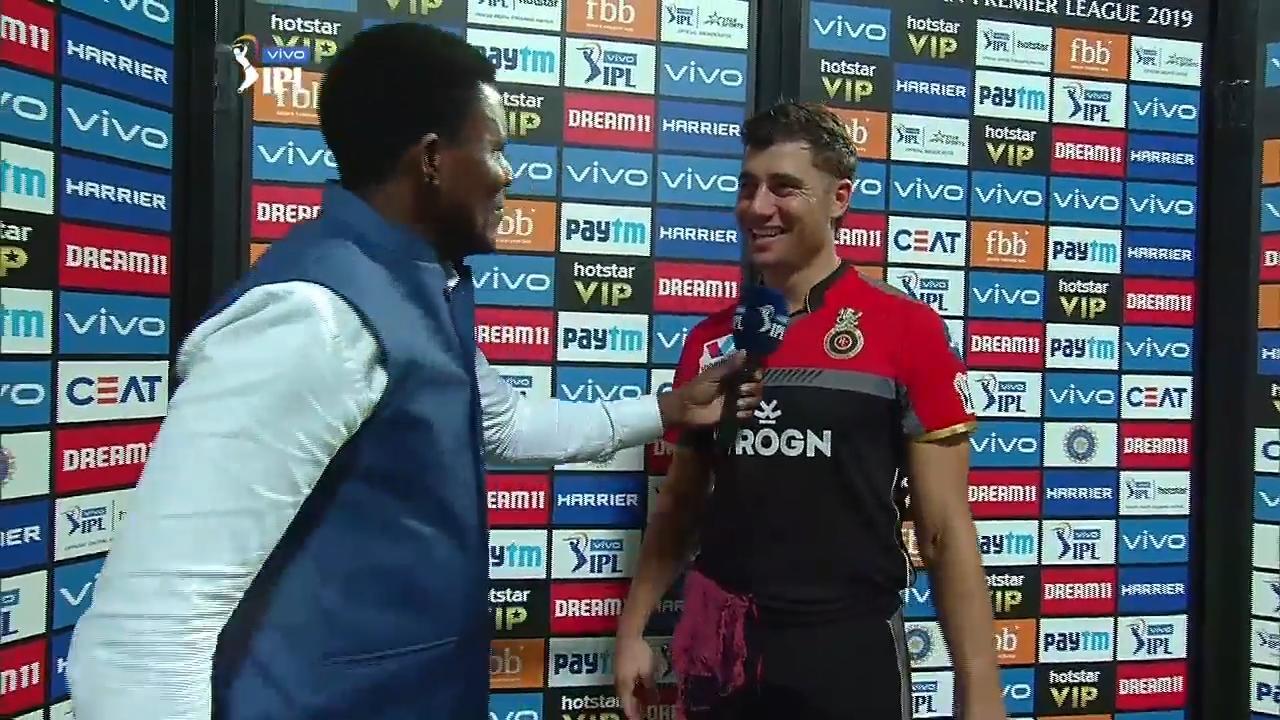 M35: KKR vs RCB – Marcus Stoinis Interview