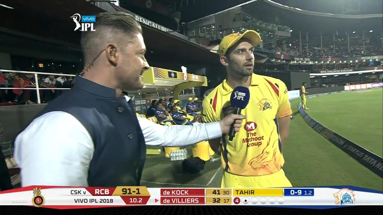 M24: RCB vs CSK – Mark Wood Interview