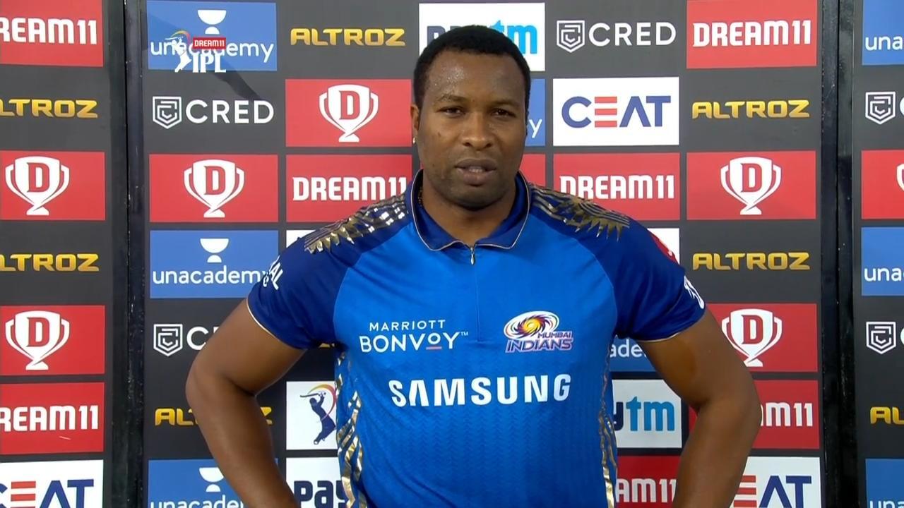 M36: MI vs KXIP – Kieron Pollard Interview