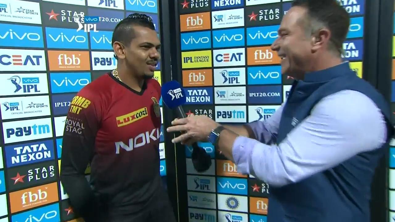 M41: KKR vs MI – Sunil Narine Interview