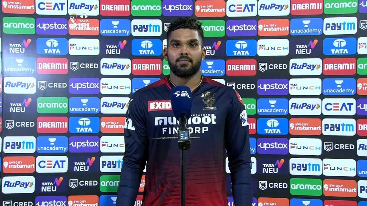 M67: RCB vs GT – Wanindu Hasaranga Interview