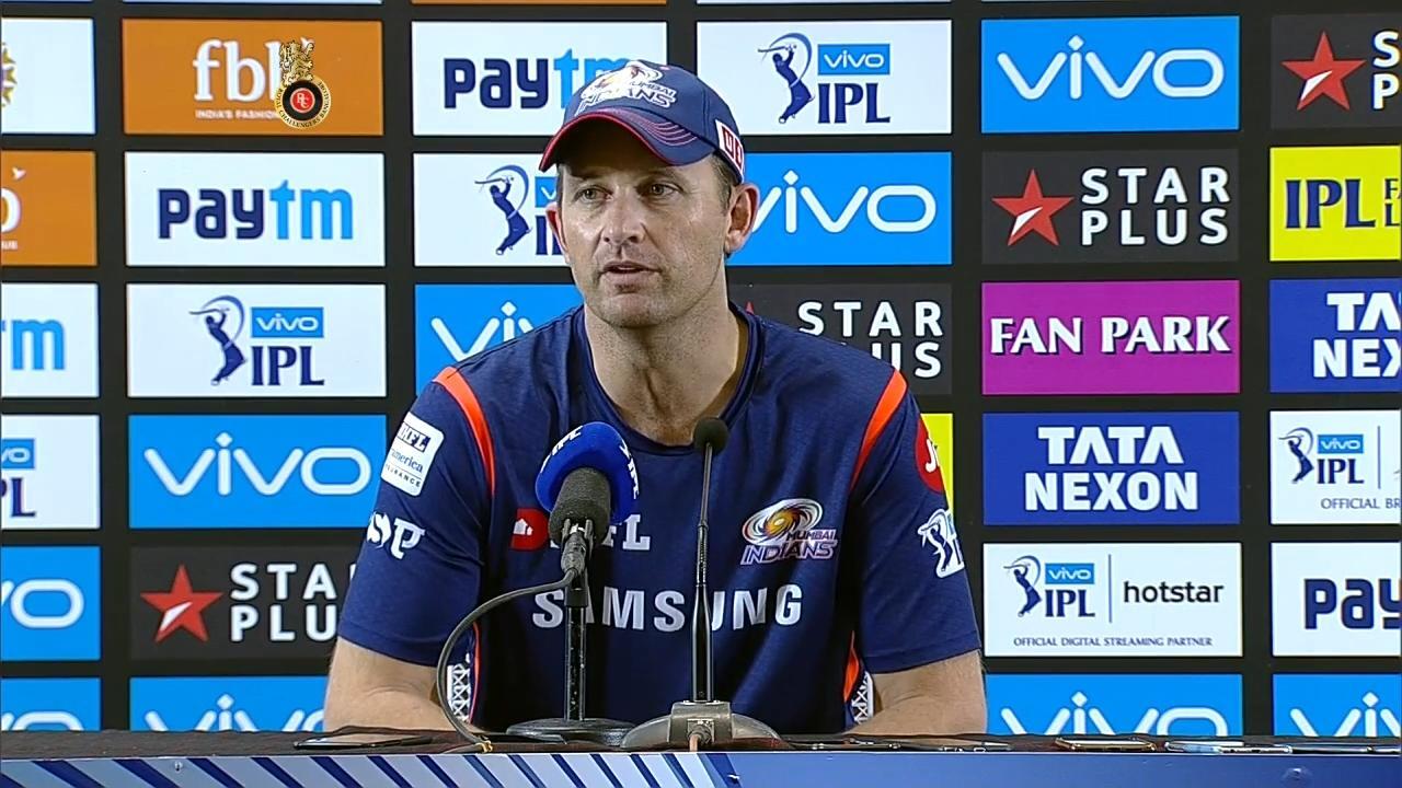 M31: RCB vs MI – Press Conference – Shane Bond