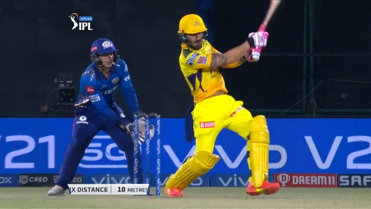 M27: MI vs CSK – Faf du Plessis Six