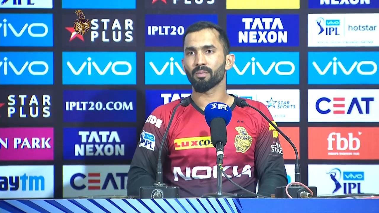 M41: KKR vs MI – Press Conference – Dinesh Karthik