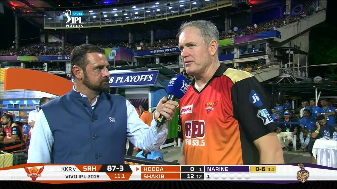 Q2: SRH vs KKR – Tom Moody Interview background