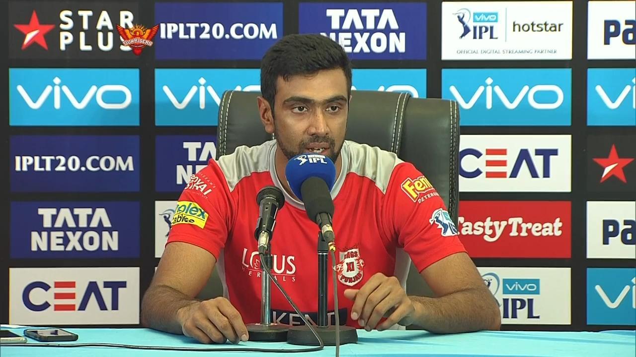 M25: SRH vs KXIP – Press Conference – Ravichandran Ashwin