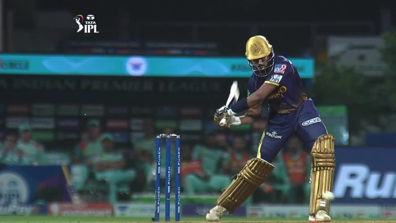 M66: KKR vs LSG – Shreyas Iyer Six background