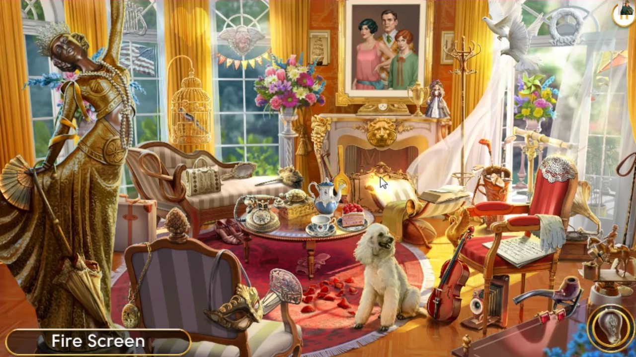 june's Journey Hidden object - Estate Parlor Gameplay #1 background