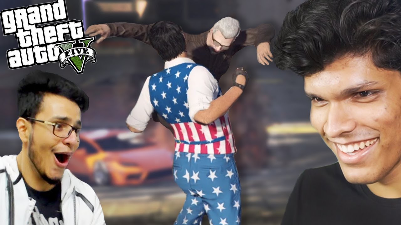 when 2 NOOBS play GTA 5 with @liveinsaan background