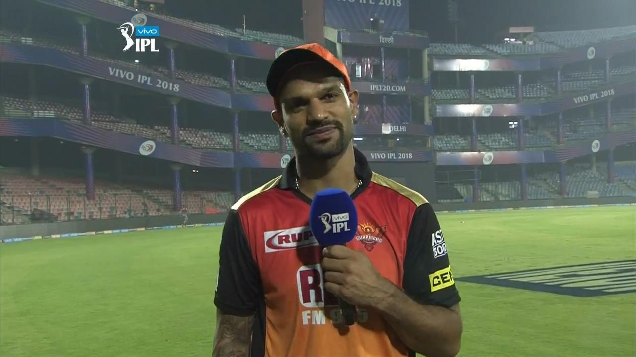 'I played my natural attacking game and Kane played his,' Dhawan