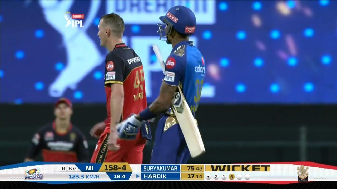 Pandya vs Morris - What happened there?