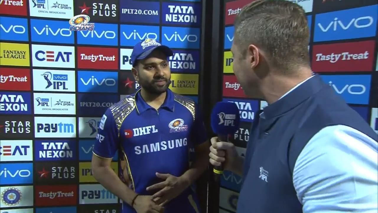 M47: MI vs RR – Rohit Sharma Interview