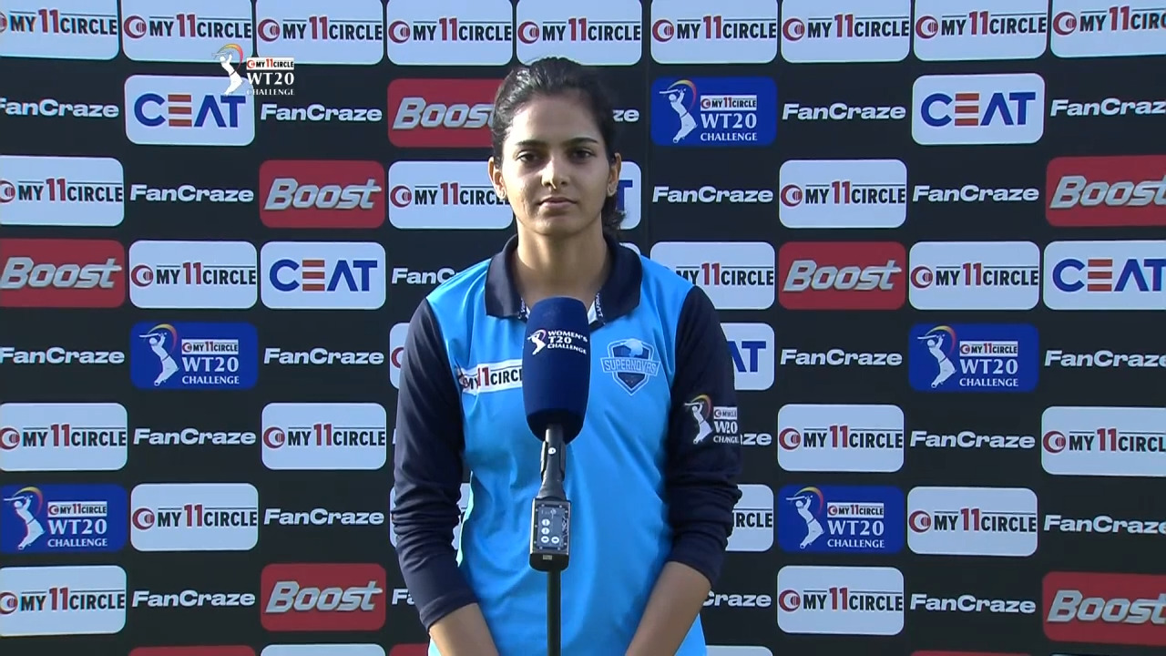 Final: Supernovas vs Velocity – Priya Punia Interview background