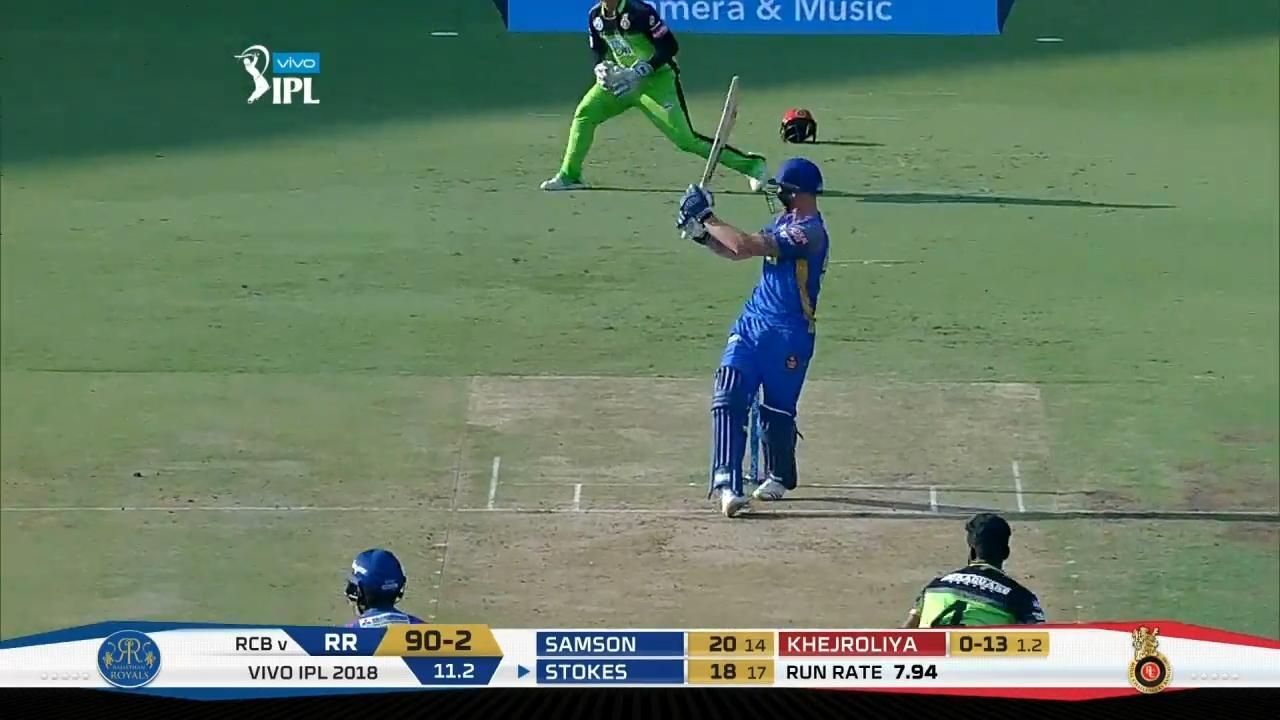 M11: RCB vs RR – Ben Stokes Six