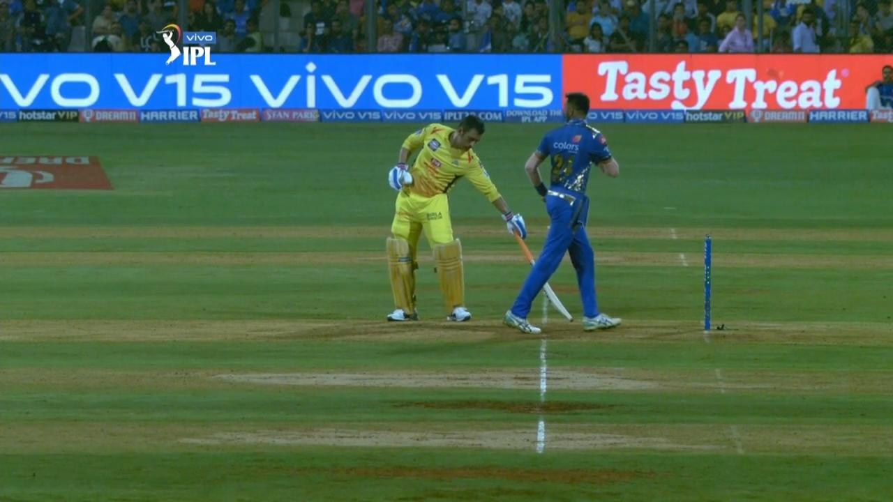Mankading MSD? Think again! background