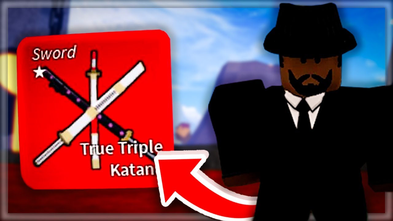 The FASTEST Method To Get The TRUE TRIPLE KATANA... (Blox Fruits) background