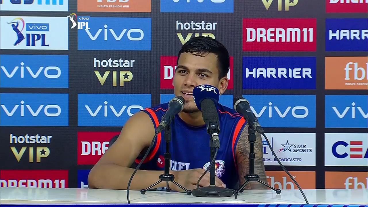 Losing the toss was beneficial for us - Rahul Chahar