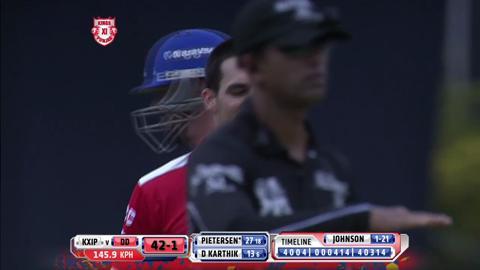 M55: KXIP vs DD– Kevin Pietersen's 58