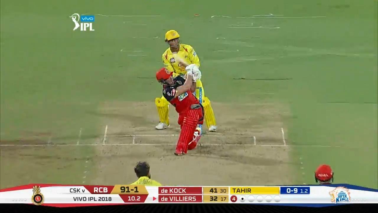 M24: RCB vs CSK – AB de Villiers Six