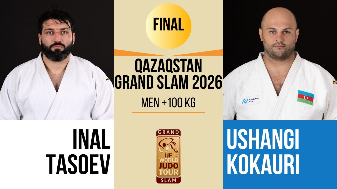 Inal TASOEV VS Ushangi KOKAURI | Qazaqstan Grand Slam 2026 | GOLD +100 kg