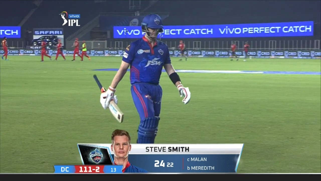 M29: PBKS vs DC – Steve Smith Wicket
