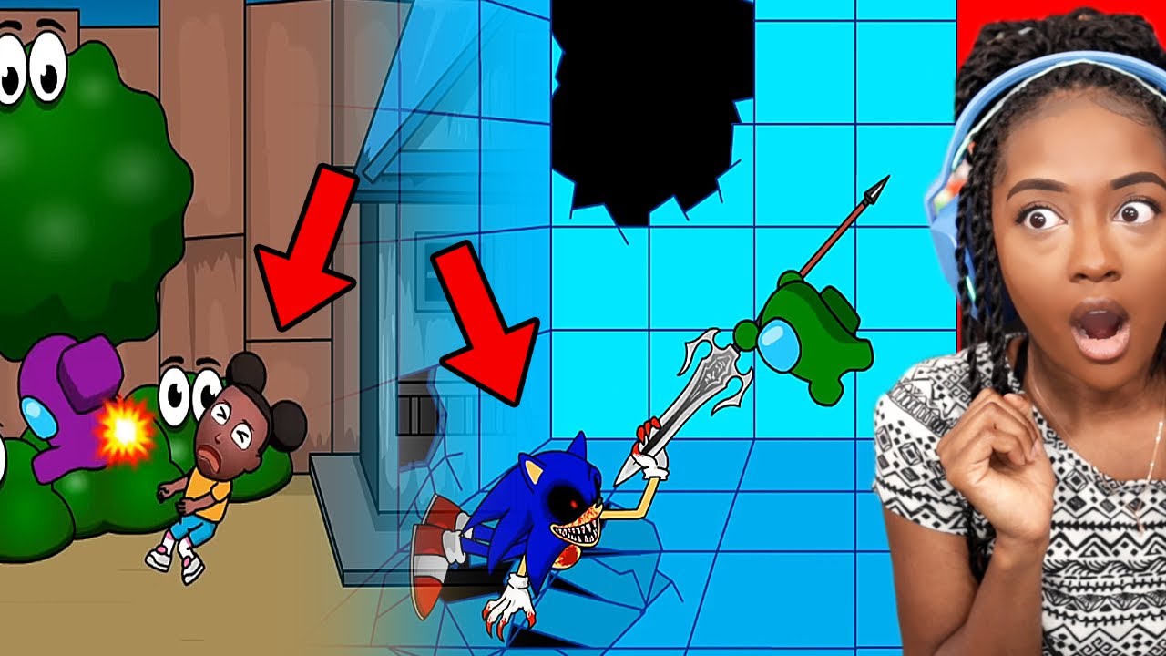 Mini Crewmates Kills EVERYONE...Including Amanda The Adventurer and Sonic.exe