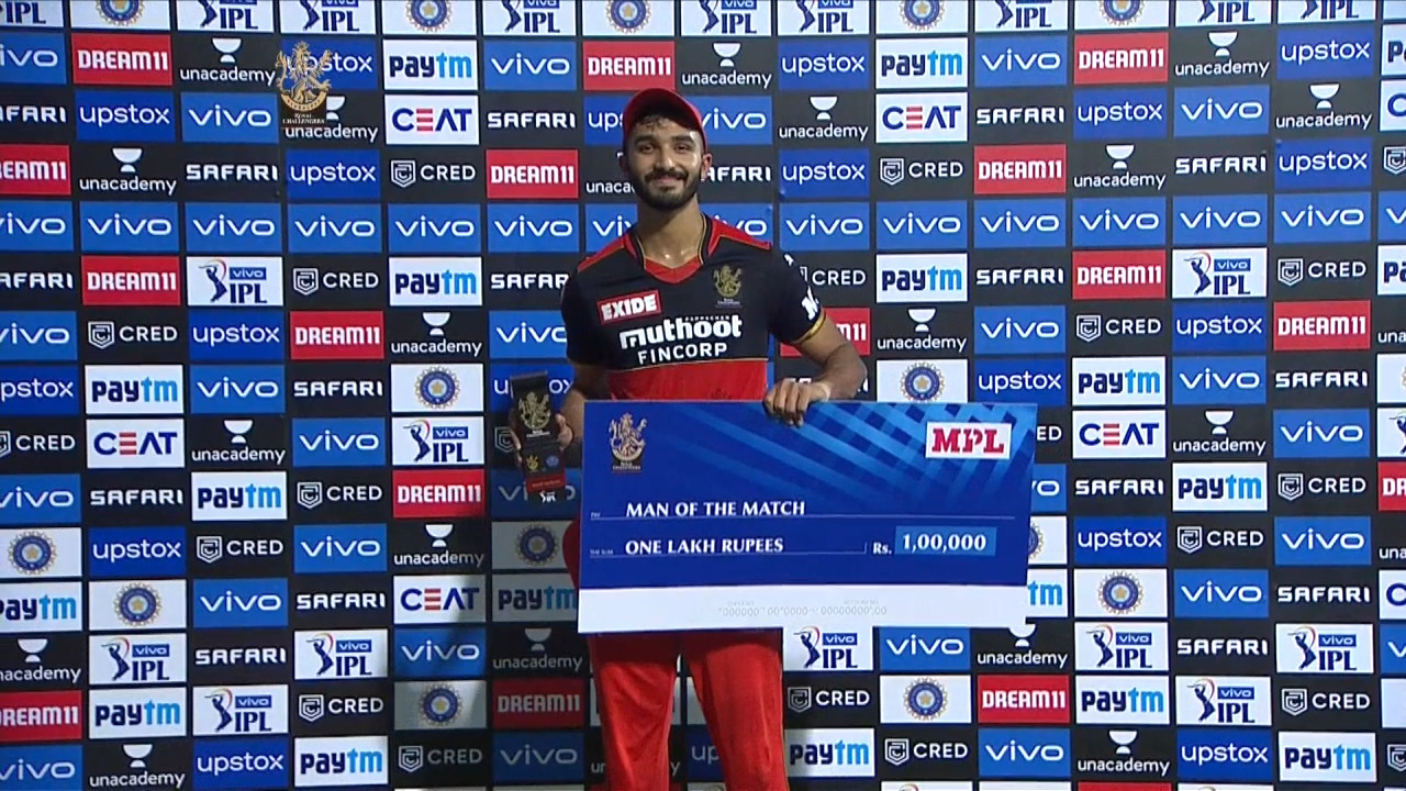 M16: RCB vs RR – Man of the Match – Devdutt Padikkal