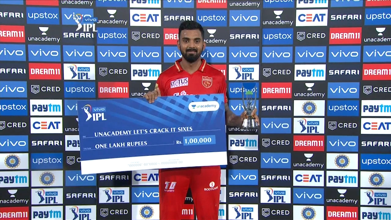 M17: PBKS vs MI – Unacademy Lets Crack It Sixes of the Match – KL Rahul