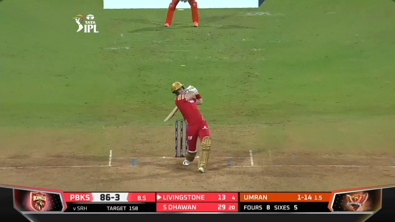 M70: SRH vs PBKS – Liam Livingstone Six