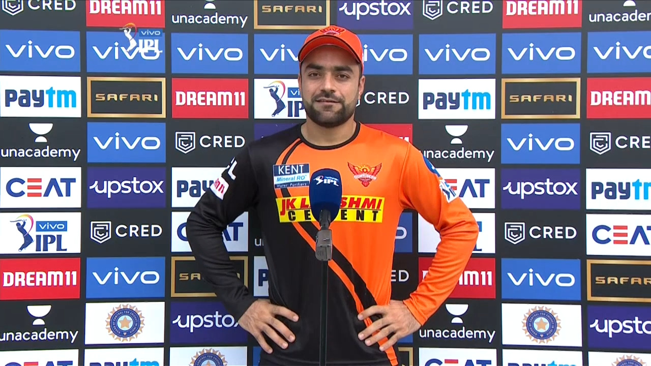 M49: KKR vs SRH – Rashid Khan Interview