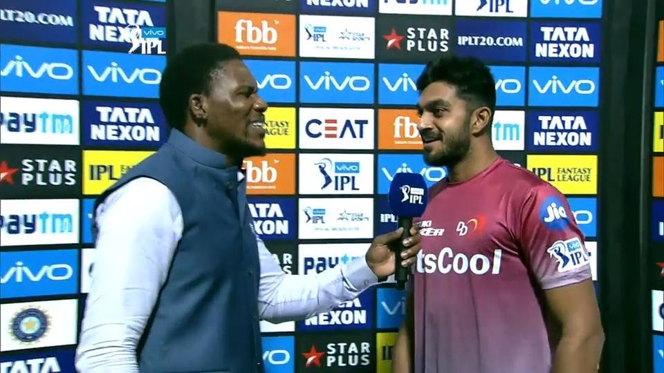 M22: DD vs KXIP – Vijay Shankar Interview