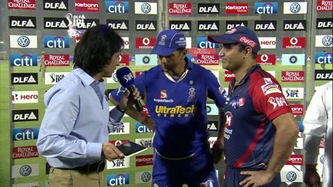 IPL 2012 Match 43 – RR vs DD: Presentation background