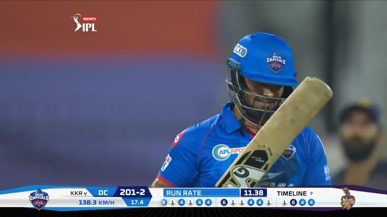 Rishabh Pant's entertaining 38(17) background