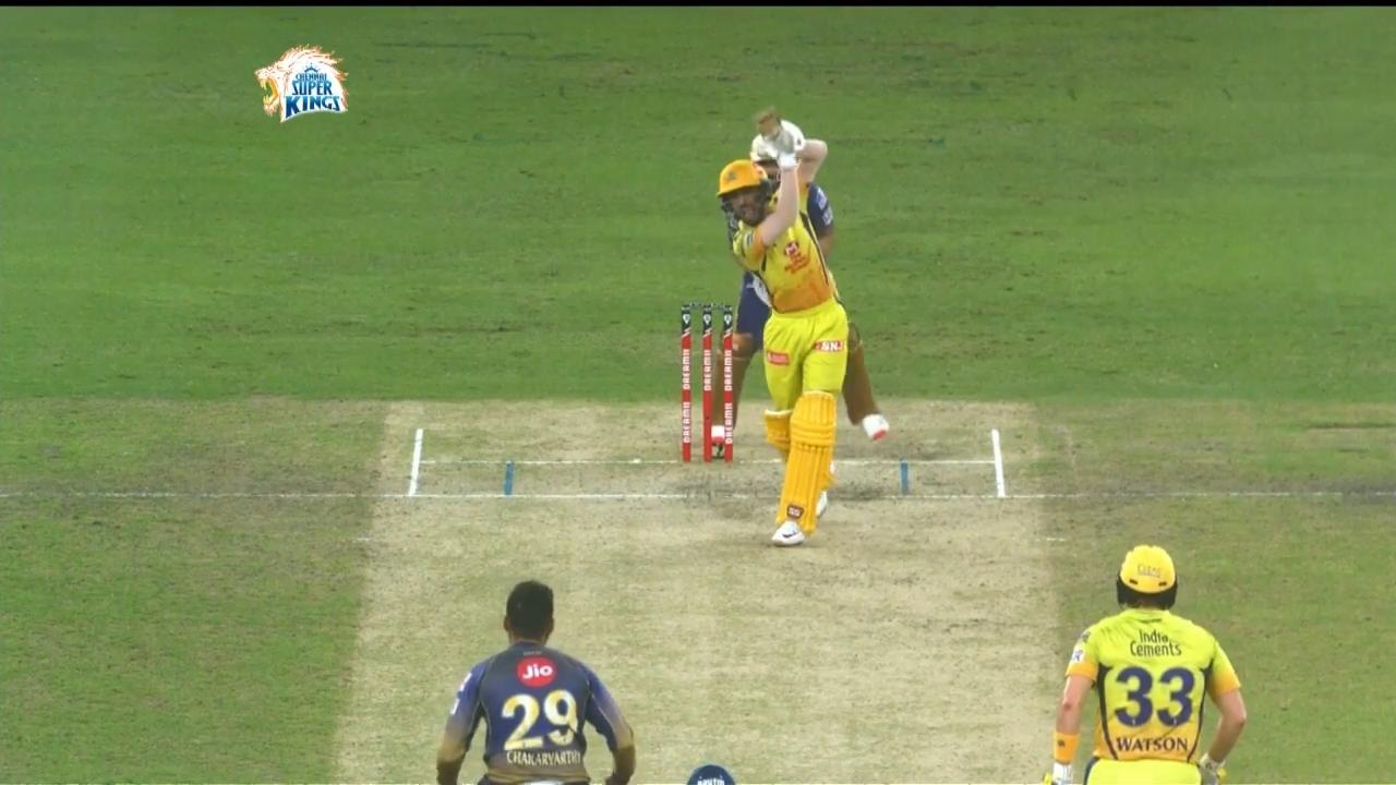 Gaikwad's clean strike for six background
