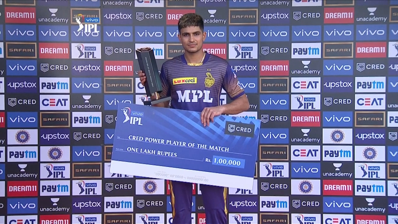 M41: KKR vs DC – CRED Power Player of the Match – Shubman Gill