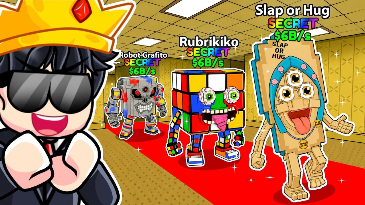 I Stole NEWEST BACKROOMS BRAINROTS in Steal a Brainrot Roblox