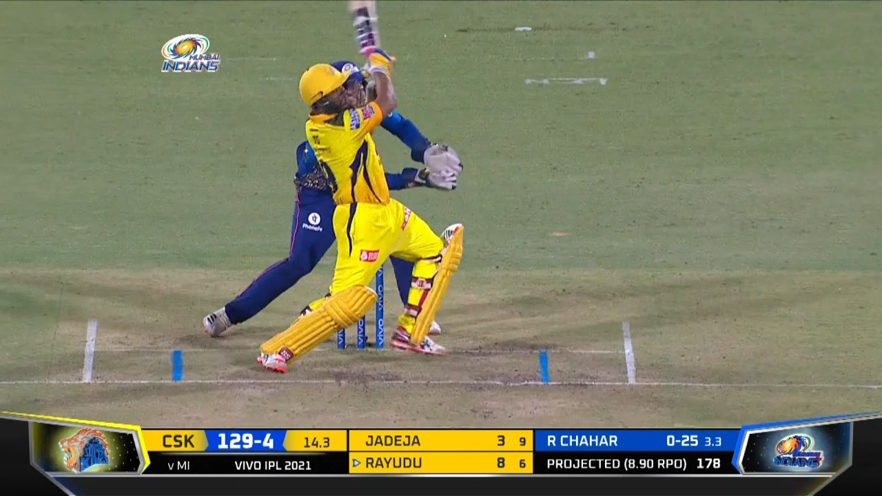 Rayudu blasts 93-metre six