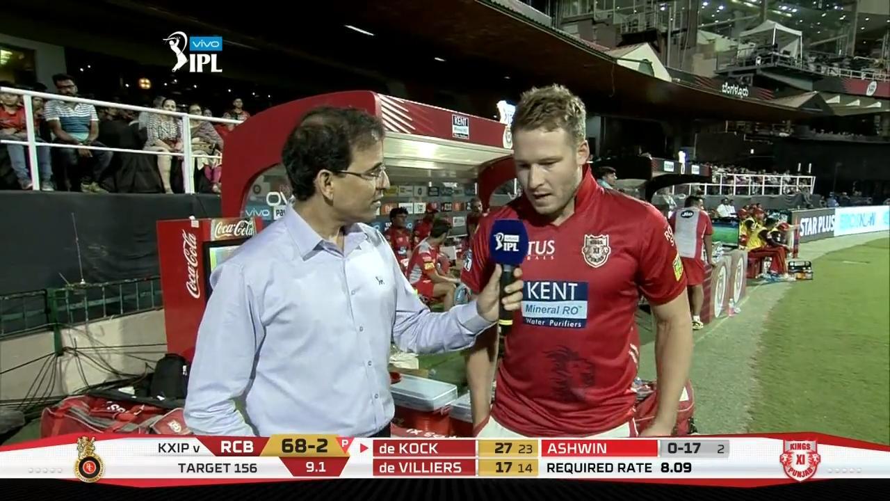 M08: RCB vs KXIP – David Miller Interview