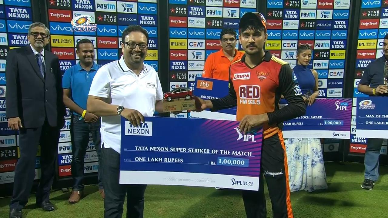 M23: MI vs SRH – TATA Nexon Super Striker of the Match – Manish Pandey background